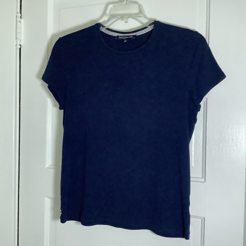 Nautica Women’s Short Sleeve Crewneck Tee - Navy
